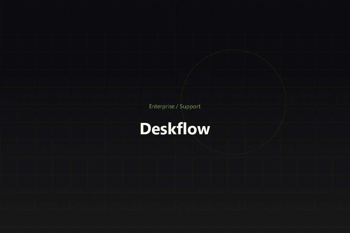 Deskflow — Customer support and helpdesk system for efficient teams.